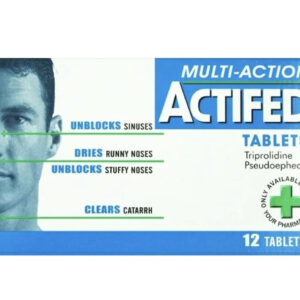 Actifed Multi-Action Tablets