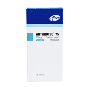 Arthrotec 75mg (Diclofenac/Misoprostol) Tabs x20