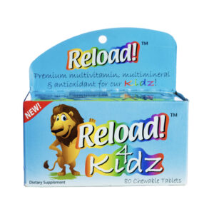 Reload 4 Kidz Multivitamin Chewable Tablets x80