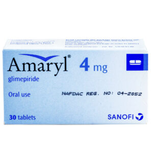 Amaryl (Glimepiride) 4mg Tabs x30