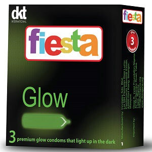 Fiesta Glow Condom