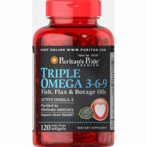 Puritan's Pride Triple Omega 3-6-9 X 120