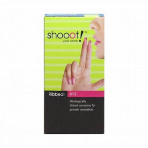 Shooot Condom Ribbed X 12