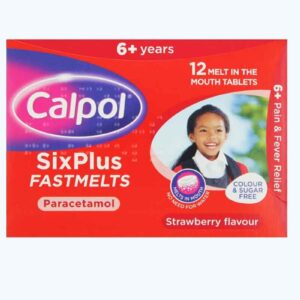 CALPOL SIX PLUS FASTMELTS X12