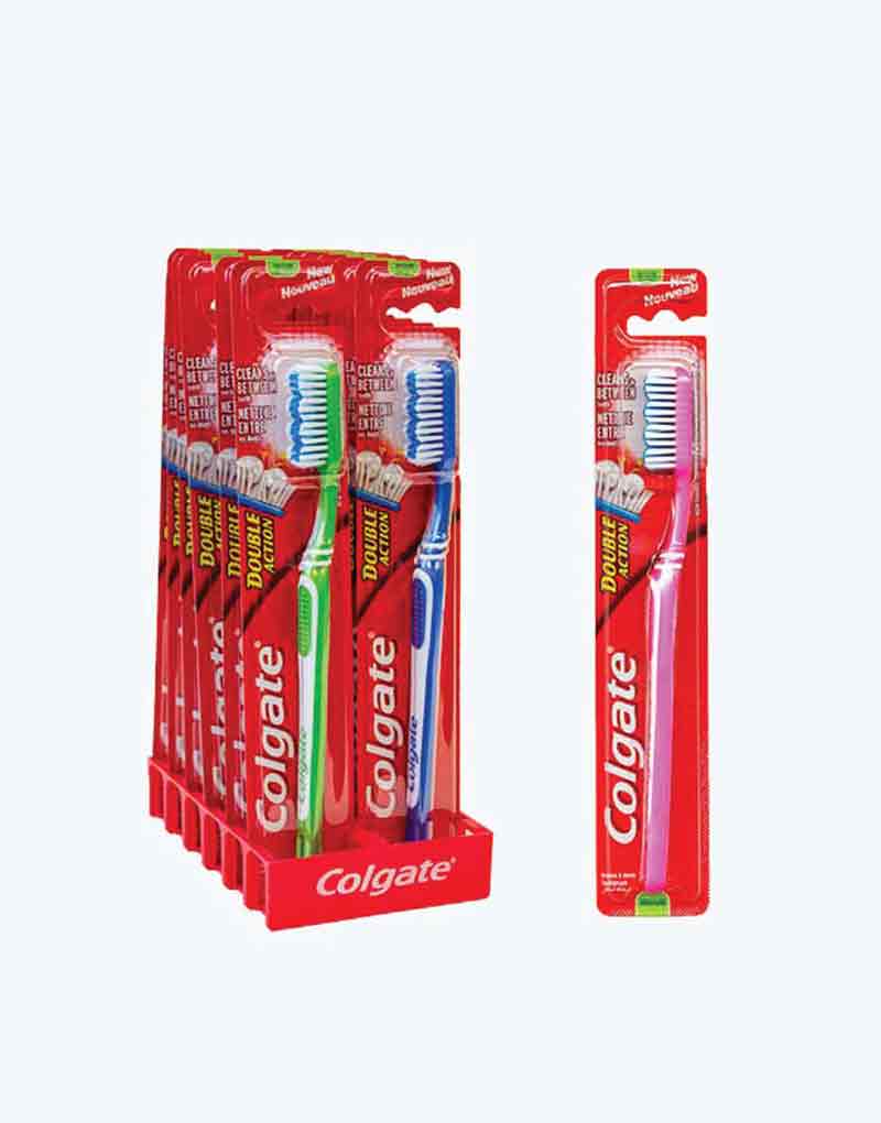 COLGATE DOUBLE ACTION TOOTHBRUSH