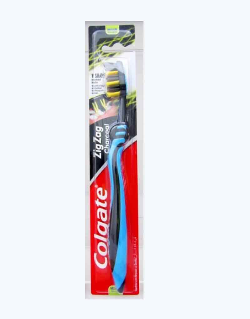 COLGATE TBRUSH ZIGZAG CHARCOAL