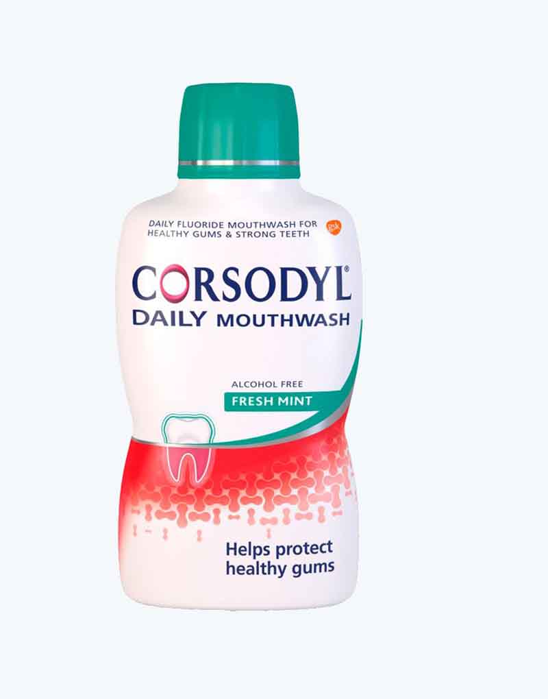 CORSODYL DAILY GUM MWASH 500ML