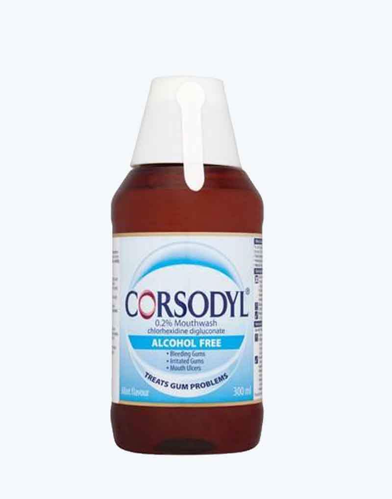 CORSODYL MOUTHWSH ALCFREE 300ML