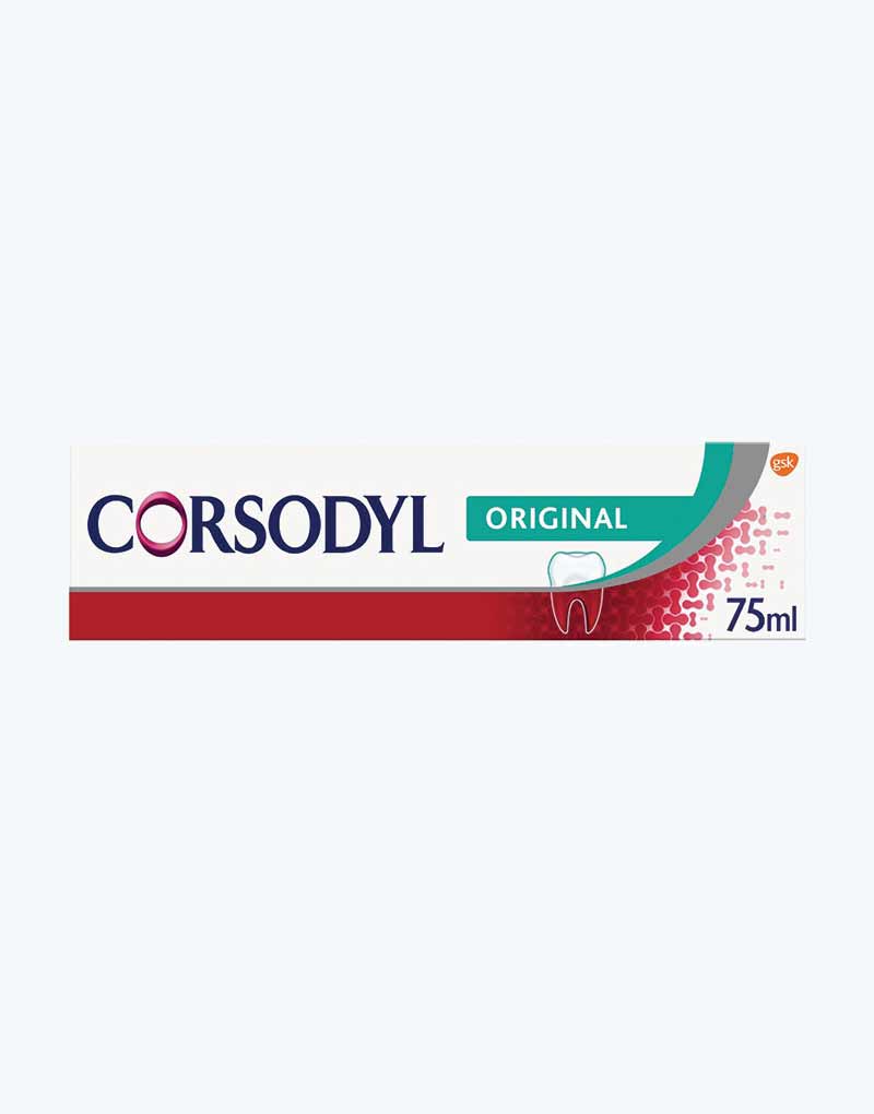 CORSODYL TOOTHPASTE ORIG 75ML