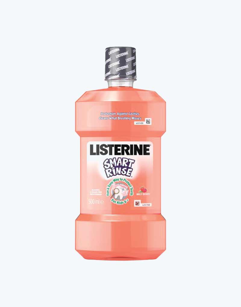 LISTERINE SMART RINSE 500ML BER