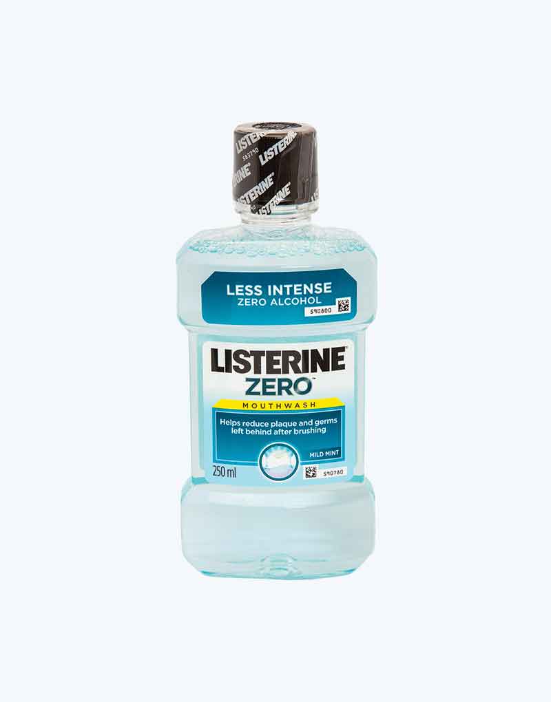 LISTERINE ZERO MOUTHWASH 250ML