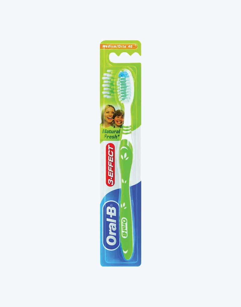 ORAL-B 3 EFFECT NATURAL FRESH B