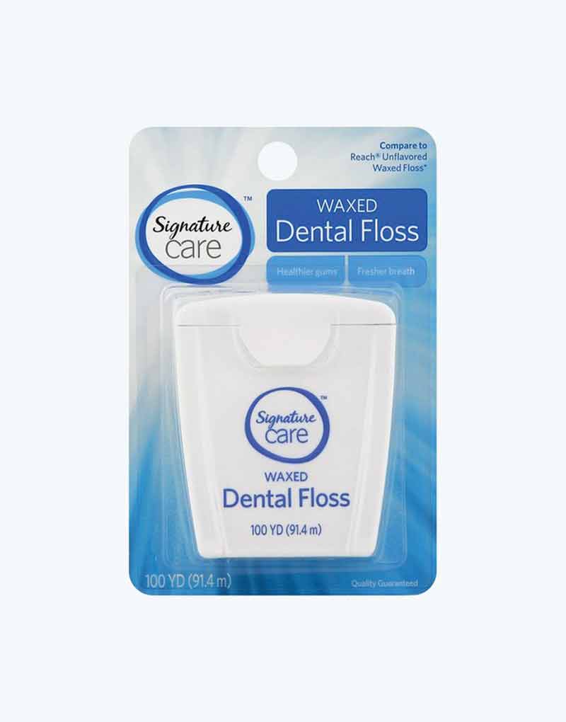 WAXED DENTAL FLOSS 100YD