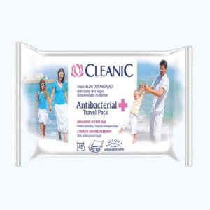 CLEANIC ANTI-BACTERIA WIPES X40