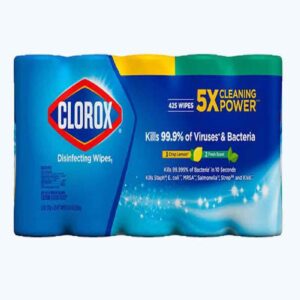 CLOROX DISINFECTING WIPES X85
