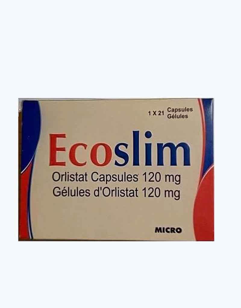 ECOSLIM ORLISTAT 120MG X21 CAP