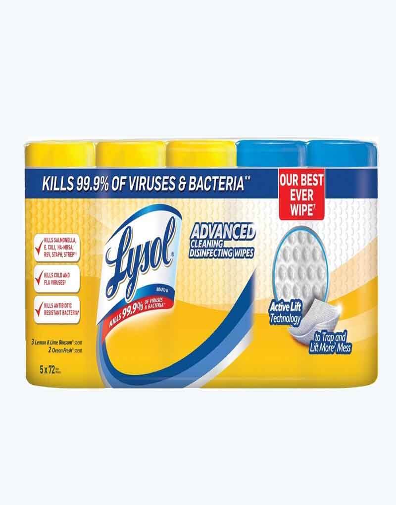 LYSOL DISINFECTING WIPES X72